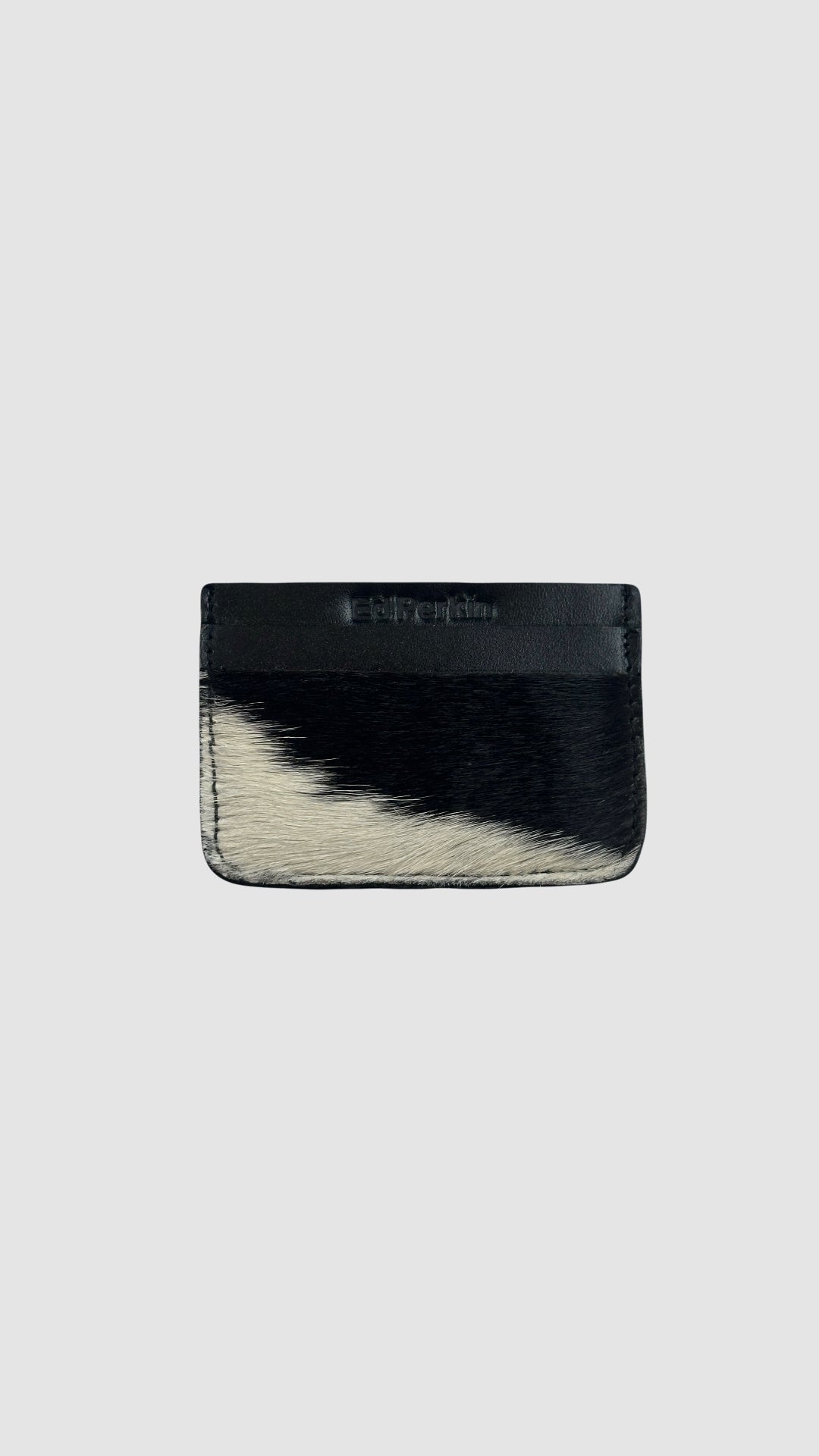 Calf hair cardholder