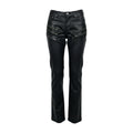 Leather Moto Pants W Zips